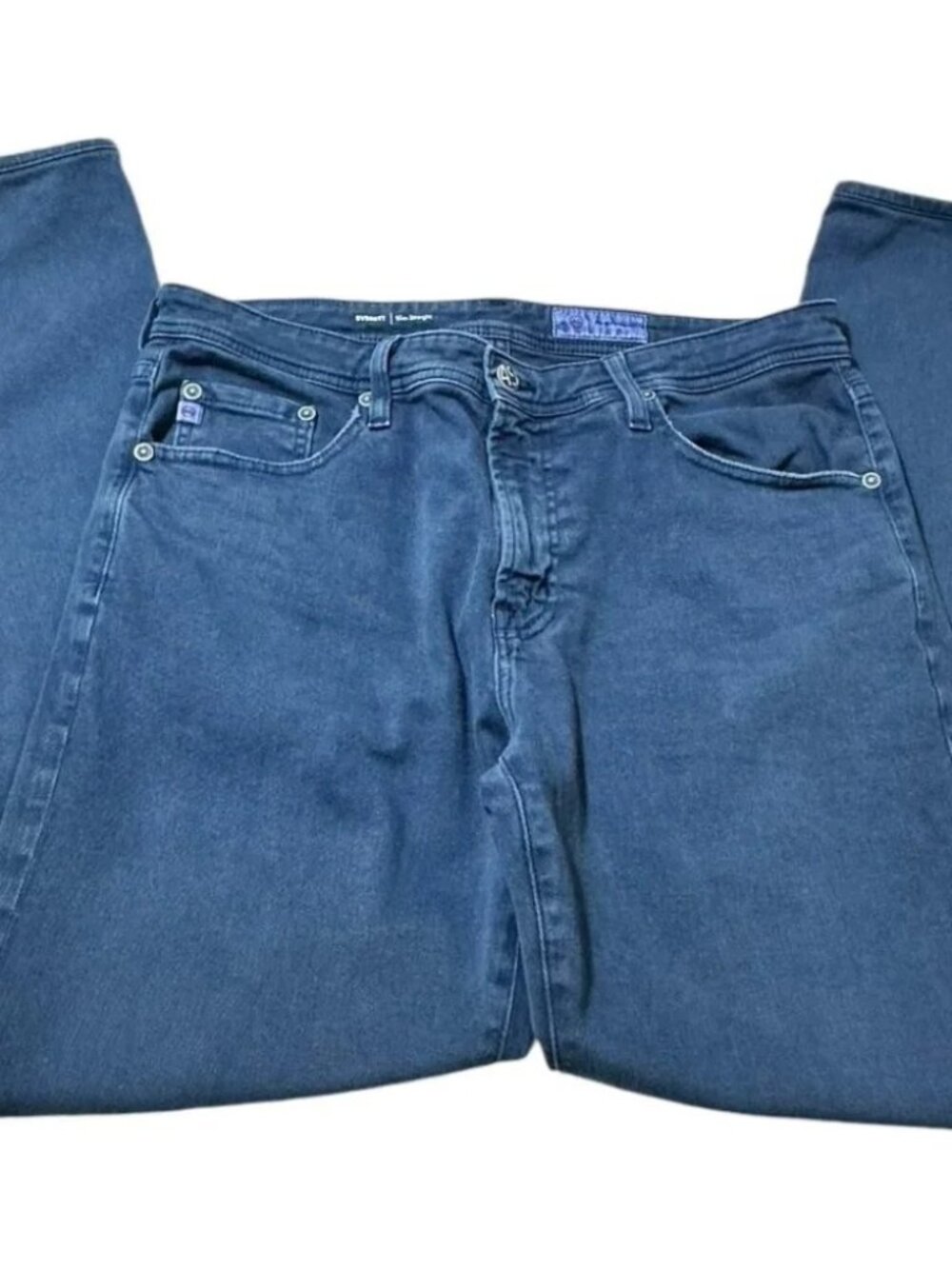 AG-ED Denim Men"s Everett Slim Straight Leg Denim Blue Size 32